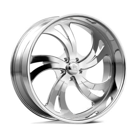 US Mag 1PC KOMPRESSOR 5 5x127 26x10 +5 Polished