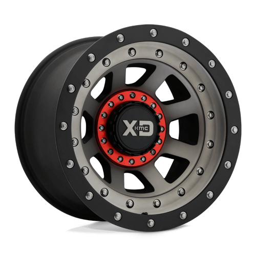 XD FMJ 5x150 17x9 -12 Satin Black W/ Dark Tint