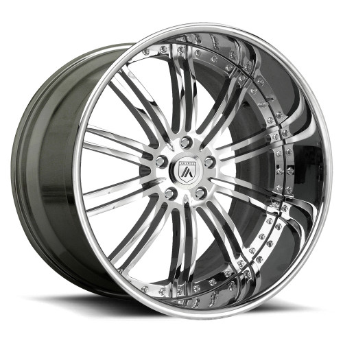 Asanti Forged AF128 5x114.3 20x10 +10 Chrome