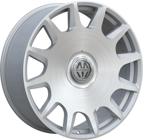 MASSIV 927 5x127 / 5x139.7 26x10 +13 Silver And Brushed