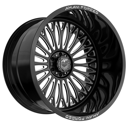 Amani Napoliano pocketed blank 8x 22x12 -44 Gloss Black & Milled