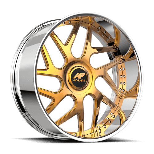 Amani Apollo-R blank 5x 24x9.5 -12 14k Gold Plated