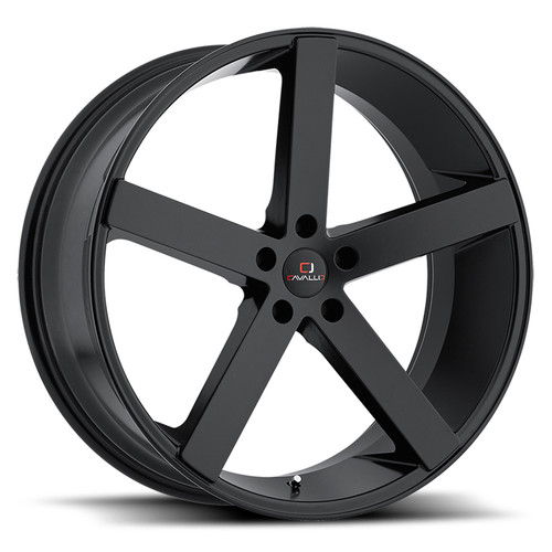 Cavallo CLV-5 5x120 18x8 +35 Gloss Black