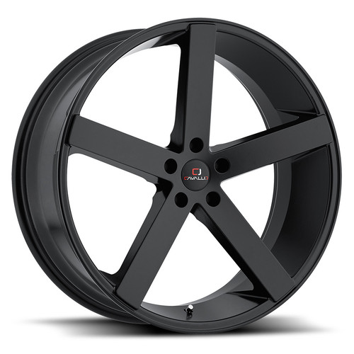 Cavallo CLV-C-5 5x120 18x8 +35 Gloss Black