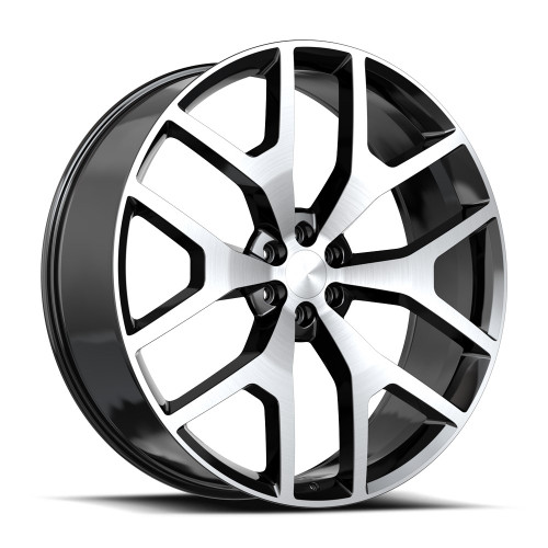 O.E. Revolution G-04 6x139.7 22x9 +31 Gloss Black & Machined
