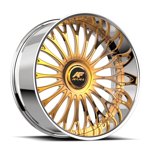Amani Napoliano blank 5x 24x9.5 -12 14k Gold Plated