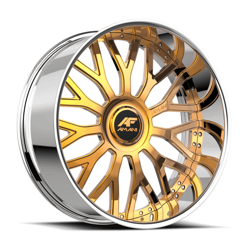 Amani Sorleno 6x135 / 6x139.7 28x9 +15 14k Gold Plated