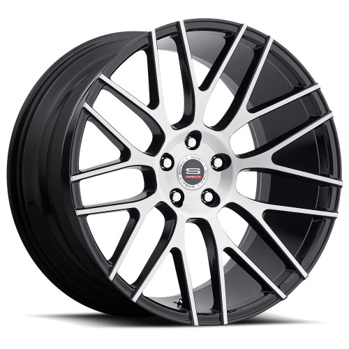 Spec-1 SPL-001 blank 5x 22x10.5 +20 Gloss Black & Brushed
