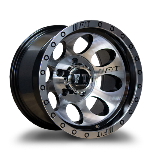 FULL THROTTLE FT5096 5x127 16x10 -44 Gloss Black / Machine Face