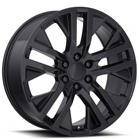 REPLICA WHEELS R666 6x139.7 22x9 +28 Gloss Black