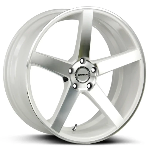 Strada PERFETTO 5x114.3 / n/a 22x8.5 40MM White Machined
