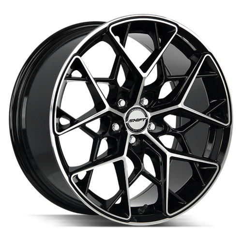 Shift PISTON 5x100 / n/a 20x8.5 35MM Gloss Black