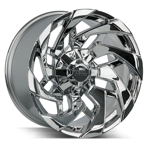 Off Road Monster M24 5x127 / 5x139.7 20x10 NEG 19MM Chrome