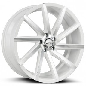 Strada SEGA 5x112 / n/a 20x8.5 35MM White Machined