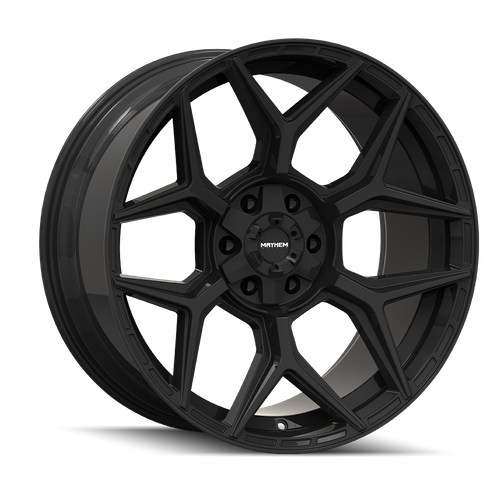 MAYHEM VANQUISH 8119 GLOSS BLACK 20x9 -135 6-139.7 0mm 106.1mm