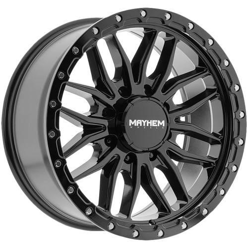 MAYHEM VECTOR 8310 GLOSS BLACK 20x9 -165 .1 18mm 125.2mm