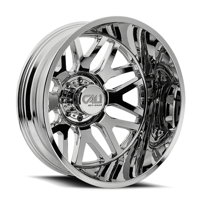 CALI OFF-ROAD CALI INVADER DUALLY 9115D CHROME 24x8 -210 115mm 154.2mm