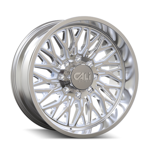 CALI OFF-ROAD CALI CRUSHER 9118 POLISHED 22x10 -180 19mm 124.1mm
