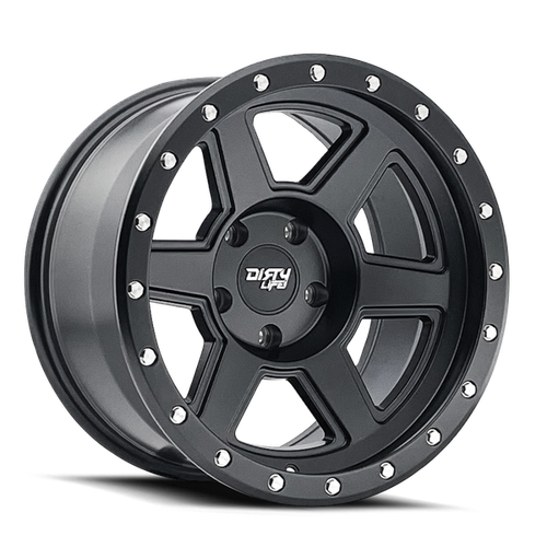 DIRTY LIFE DL COMPOUND 9315 MATTE BLACK 20x10 -135 25mm 87.1mm