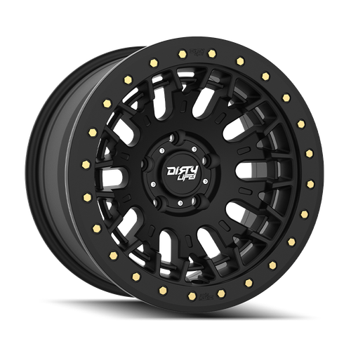 DIRTY LIFE DL DT-3 93 17x9 -3 9317 Satin Black 17x9 5-127 -38mm 78.1mm