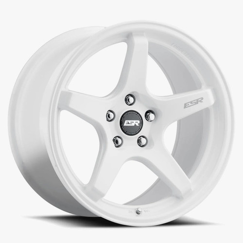 ESR Wheels APX5C 5x120 18x9.5 +35 Gloss White