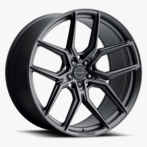 MV Forged MVF5 blank 22x9 BLANK Satin Black