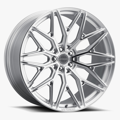MV Forged MVF2 blank 22x10.5 +2 Diamond Silver