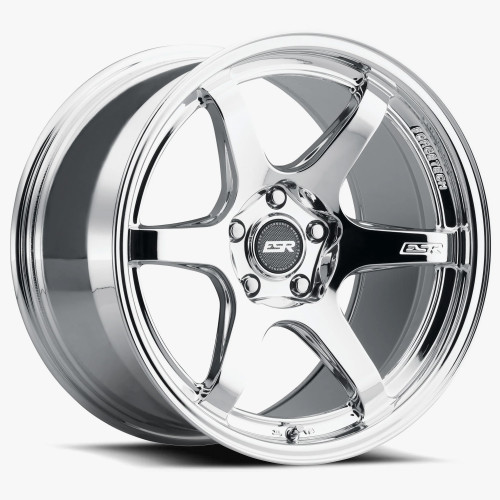 ESR Wheels APX6 5x114.3 18x9.5 +35 Vacuum Chrome