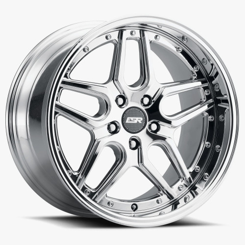 ESR Wheels CS15.2 5x114.3 18x9.5 +35 Vacuum Chrome
