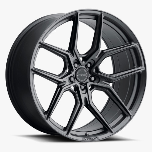 MV Forged MVF5 5x114.3 20x10 +45 Satin Black