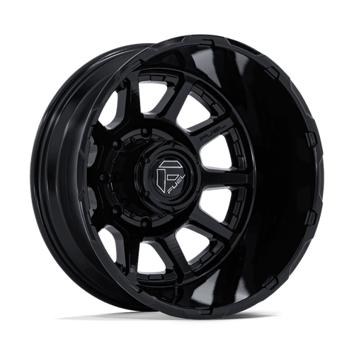 Fuel 1PC ARC DUALLY 10x225 20x8.25 +104 Gloss Black Milled