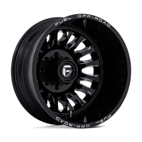 Fuel 1PC ARC DUALLY 8x210 22x8.25 -227 Gloss Black Milled