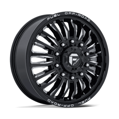 Fuel 1PC ARC DUALLY 10x225 22x8.25 +104 Gloss Black Milled