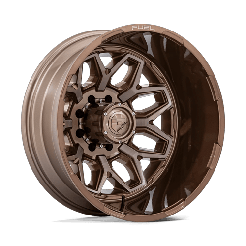 Fuel 1PC FLUX DUALLY 8x210 20x8.25 -227 Platinum Bronze