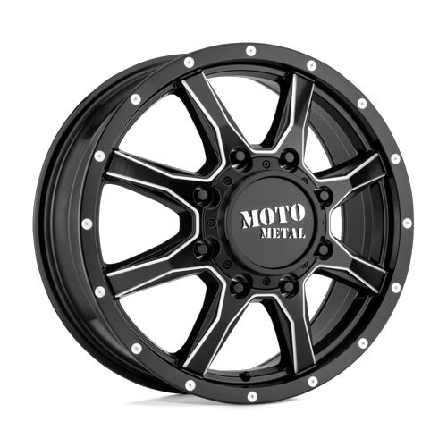Moto Metal MO995 8x165.1 20x8.25 +127 Satin Black Milled