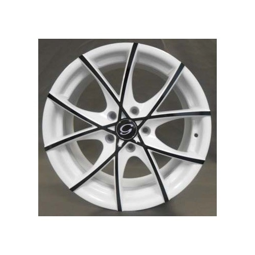 WHITE DIAMOND W9517 5x120 17x7.5 +38 White / Black
