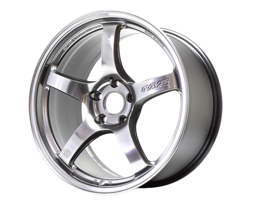 Gram Lights 57CR 5x100 18x9.5+38 Grace Silver