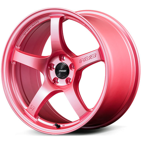 Gram Lights 57CR LIMITED 5x100 18x8.5+45 Sakura Pink - Threepieceus