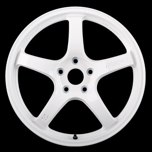 Gram Lights 57CR LIMITED 5x114.3 18x9.5+38 White