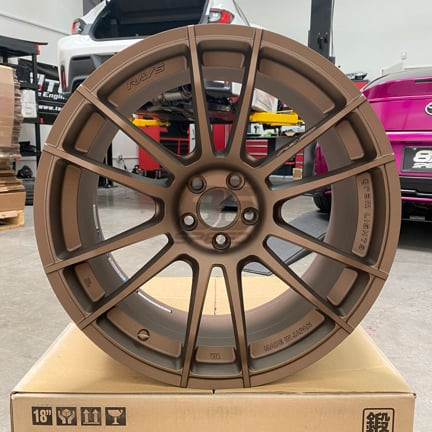 Gram Lights 57XR 5x108 18x8.5+45 Dark Bronze / Machining