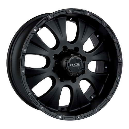 RTX Crawler 6x139.7 17x8 +20 Matte Black