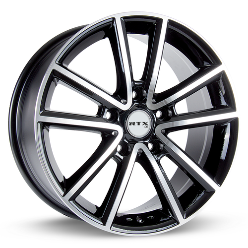 RTX Auburn 5x127 17x7.5 +35 Black Machined