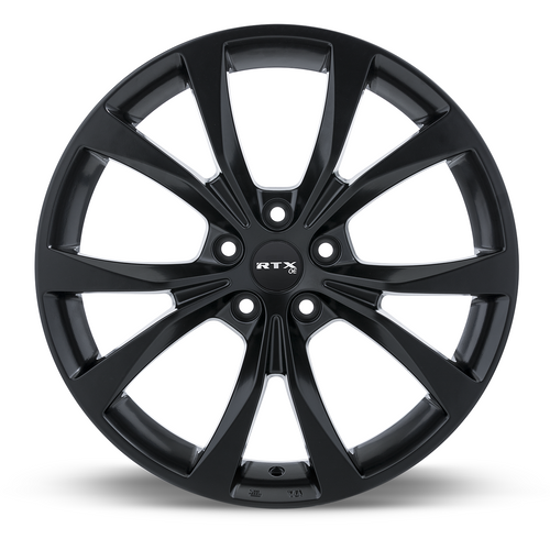 RTX Flint 5x108 18x8 +42 Satin Black