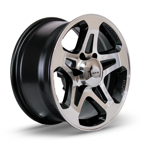 RTX Courier 6x130 16x7 +30 Black Machined