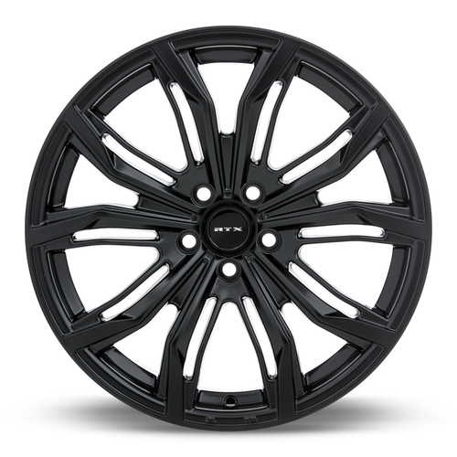 RTX Black Widow 5x115 17x7.5 +42 Satin Black