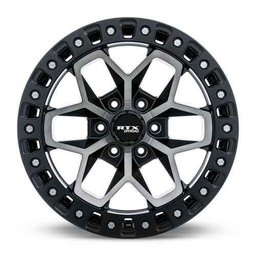 RTX Zion 6x139.7 18x9 +0 Satin Black Tinted Bronze