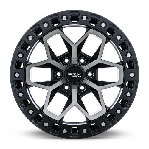 RTX Zion 5x127 17x9 -15 Satin Black Tinted Bronze