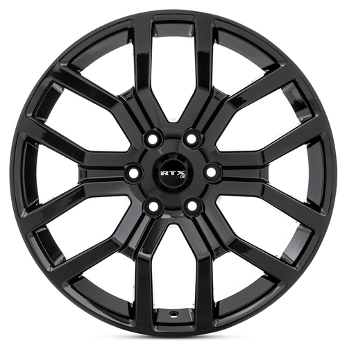 RTX FD01 6x135 17x8.5 +30 Gloss Black