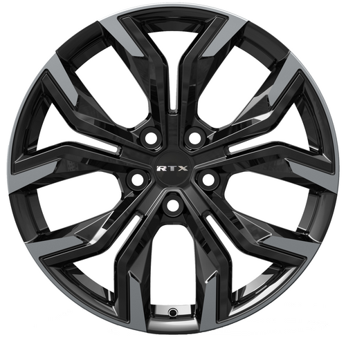 RTX Venom 5x115 18x7.5 +40 Gloss Black Machined
