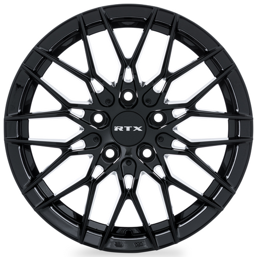 RTX V20 4x98 15x6.5 +40 Gloss Black